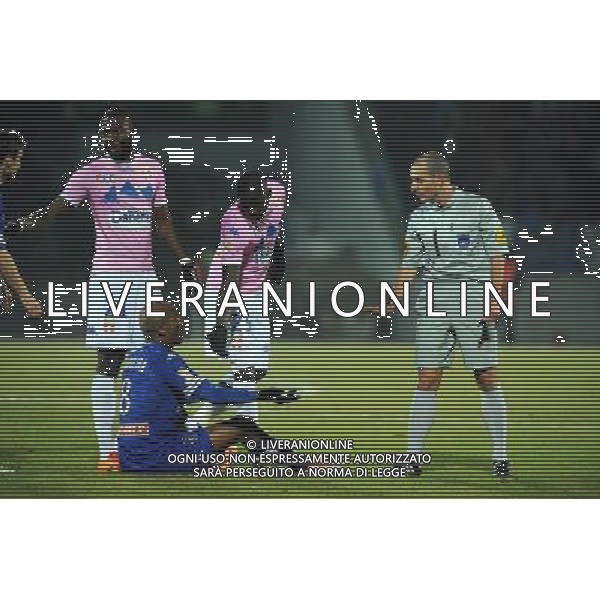 Toifilou MAOULIDA - 18.12.2013 - Evian Thonon / Bastia - 1/8Finale de Coupe de la Ligue Photo : Jean Paul Thomas / Icon Sport AG ALDO LIVERANI SAS ONLY ITALY