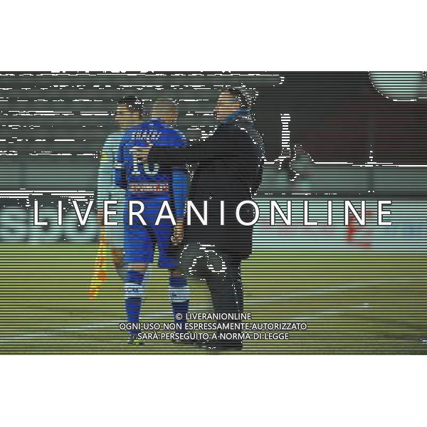 Wahbi KHAZRI / Frederic HANTZ - 18.12.2013 - Evian Thonon / Bastia - 1/8Finale de Coupe de la Ligue Photo : Jean Paul Thomas / Icon Sport AG ALDO LIVERANI SAS ONLY ITALY