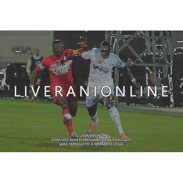 Serge AURIER / Benjamin MENDY - 18.12.2013 - Marseille / Toulouse - 1/8Finale Coupe de la Ligue - Photo : Gaston Petrelli / Icon Sport AG ALDO LIVERANI SAS ONLY ITALY