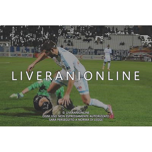 Faute Olivier BLONDEL / Andre Pierre GIGNAC - 18.12.2013 - Marseille / Toulouse - 1/8Finale Coupe de la Ligue - Photo : Gaston Petrelli / Icon Sport AG ALDO LIVERANI SAS ONLY ITALY