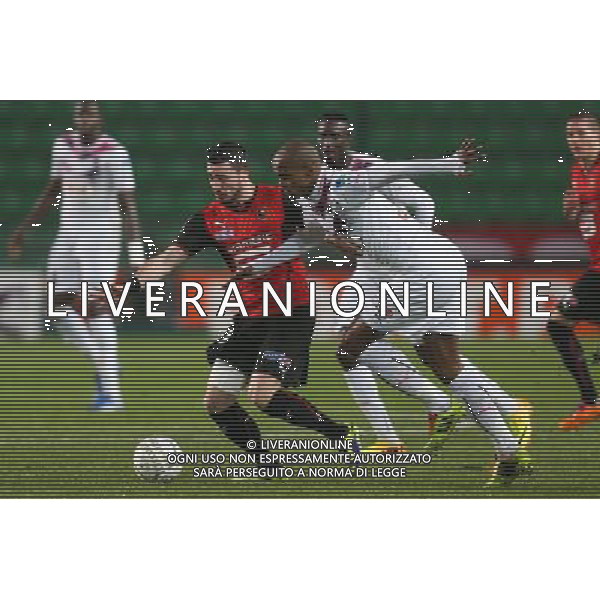 Romain ALESSANDRINI / HENRIQUE - 18.12.2013 - Rennes / Bordeaux - 1/8Finale de Coupe de la Ligue - Photo : Vincent Michel / Icon Sport AG ALDO LIVERANI SAS ONLY ITALY