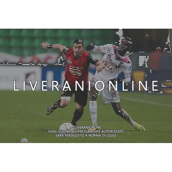 Romain ALESSANDRINI / Ludovic SANE - 18.12.2013 - Rennes / Bordeaux - 1/8Finale de Coupe de la Ligue - Photo : Vincent Michel / Icon Sport AG ALDO LIVERANI SAS ONLY ITALY