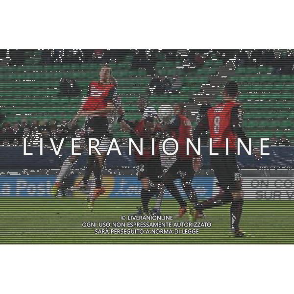 Goal HENRIQUE - 18.12.2013 - Rennes / Bordeaux - 1/8Finale de Coupe de la Ligue - Photo : Vincent Michel / Icon Sport AG ALDO LIVERANI SAS ONLY ITALY