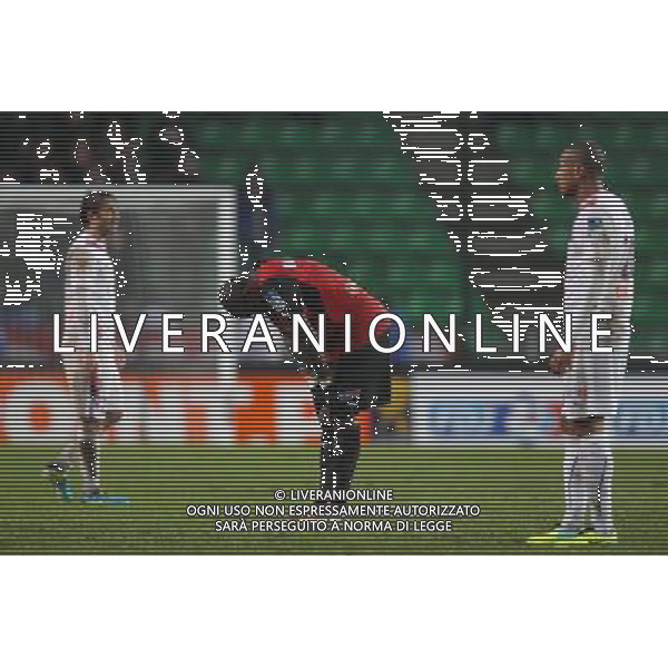 DECEPTION RENNES Jean Armel KANA BIYIK - 18.12.2013 - Rennes / Bordeaux - 1/8Finale de Coupe de la Ligue - Photo : Vincent Michel / Icon Sport AG ALDO LIVERANI SAS ONLY ITALY