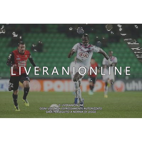 Cheick DIABATE / Sylvain ARMAND - 18.12.2013 - Rennes / Bordeaux - 1/8Finale de Coupe de la Ligue - Photo : Vincent Michel / Icon Sport AG ALDO LIVERANI SAS ONLY ITALY