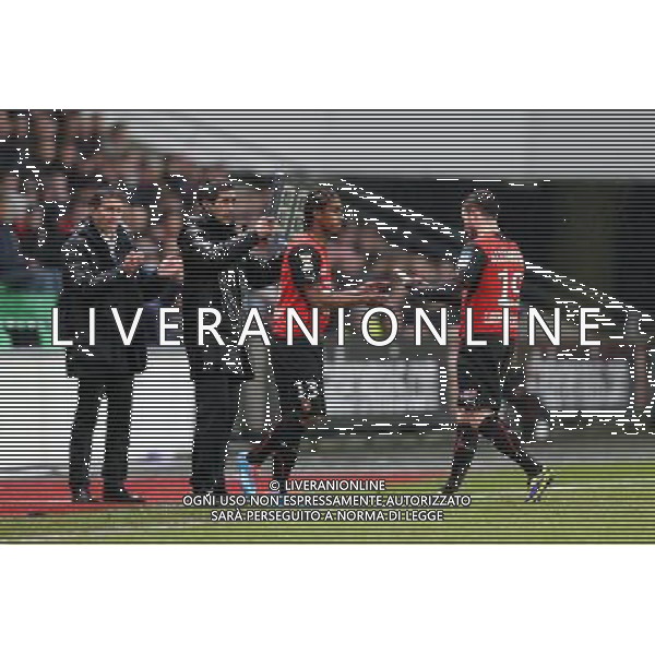 Wesley SAID / Romain ALESSANDRINI / Philippe MONTANIER - 18.12.2013 - Rennes / Bordeaux - 1/8Finale de Coupe de la Ligue - Photo : Vincent Michel / Icon Sport AG ALDO LIVERANI SAS ONLY ITALY