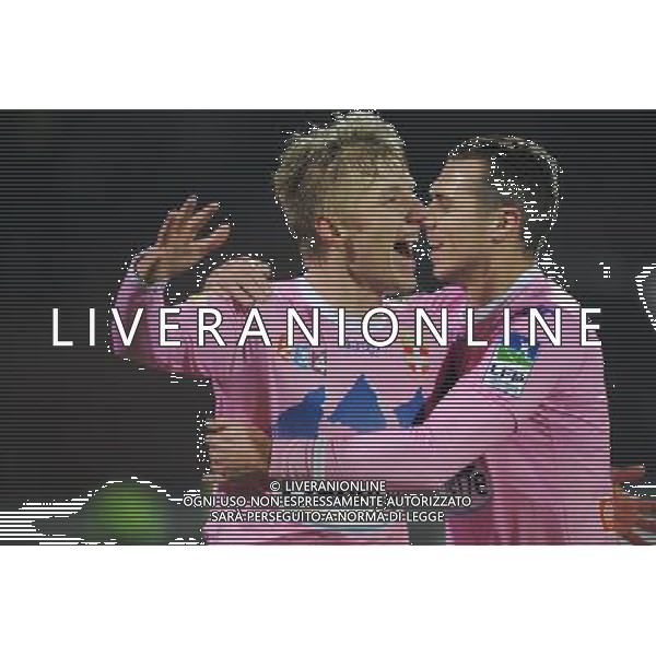 Joie Daniel WASS - 18.12.2013 - Evian Thonon / Bastia - 1/8Finale Coupe de la Ligue - Photo : Jean Paul Thomas / Icon Sport AG ALDO LIVERANI SAS ONLY ITALY