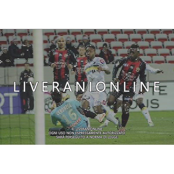 CŽdric BAKAMBU - 18.12.2013 - Nice / Sochaux - 1/8Finale Coupe de la Ligue Photo : Olivier Anrigo / Icon Sport AG ALDO LIVERANI SAS ONLY ITALY