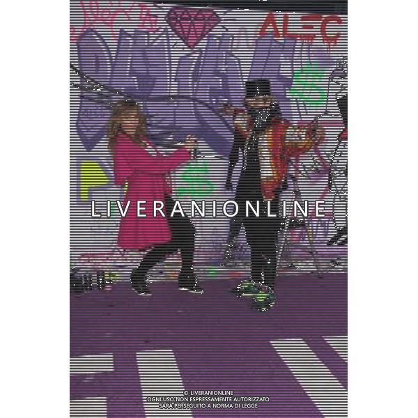 Sandra Taylor, Alec Monopoly at the \'Justin Bieber\'s Believe\' Premiere, Regal Cinemas, Los Angeles, CA 12-18-13 AG ALDO LIVERANI SAS ONLY ITALY