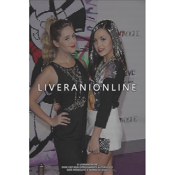 Megan Mace, Liz Mace at the \'Justin Bieber\'s Believe\' Premiere, Regal Cinemas, Los Angeles, CA 12-18-13 AG ALDO LIVERANI SAS ONLY ITALY