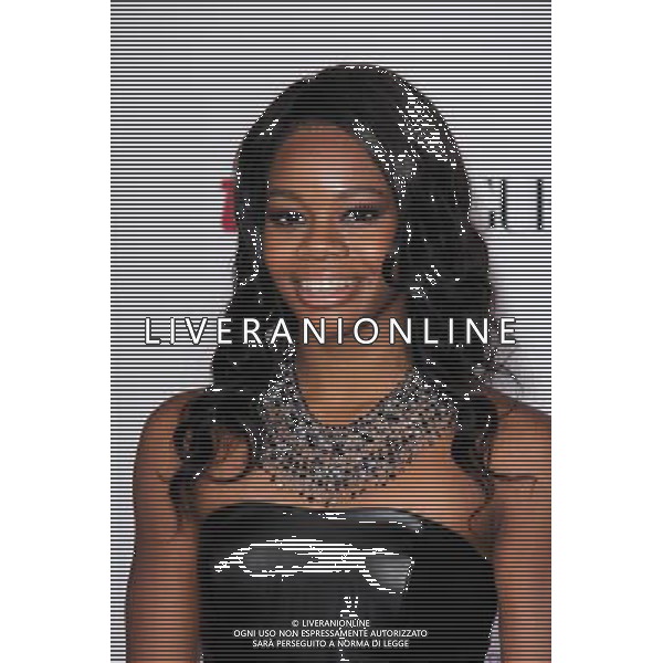 Gabby Douglas at the \'Justin Bieber\'s Believe\' Premiere, Regal Cinemas, Los Angeles, CA 12-18-13 AG ALDO LIVERANI SAS ONLY ITALY
