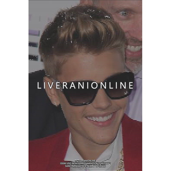 Justin Bieber at the \'Justin Bieber\'s Believe\' Premiere, Regal Cinemas, Los Angeles, CA 12-18-13 AG ALDO LIVERANI SAS ONLY ITALY