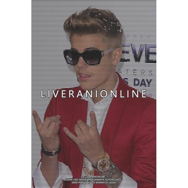 Justin Bieber at the \'Justin Bieber\'s Believe\' Premiere, Regal Cinemas, Los Angeles, CA 12-18-13 AG ALDO LIVERANI SAS ONLY ITALY