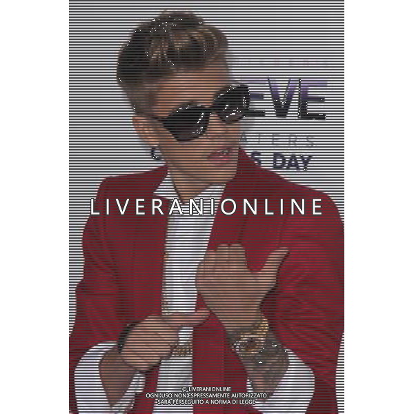 Justin Bieber at the \'Justin Bieber\'s Believe\' Premiere, Regal Cinemas, Los Angeles, CA 12-18-13 AG ALDO LIVERANI SAS ONLY ITALY