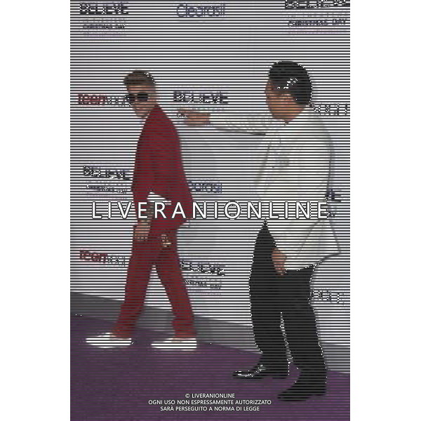 Justin Bieber, Jon M. Chu at the \'Justin Bieber\'s Believe\' Premiere, Regal Cinemas, Los Angeles, CA 12-18-13 AG ALDO LIVERANI SAS ONLY ITALY