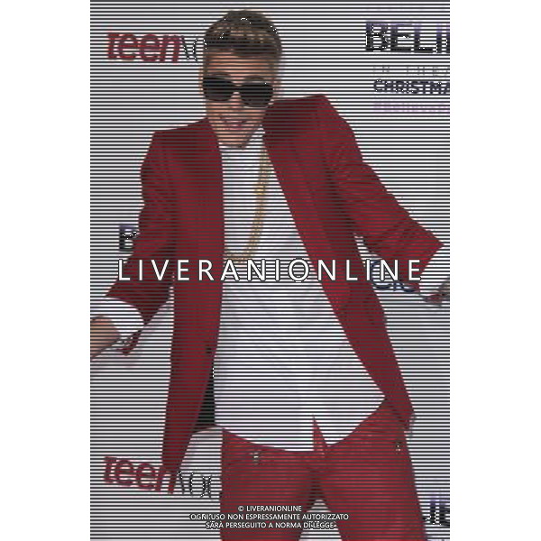 Justin Bieber at the \'Justin Bieber\'s Believe\' Premiere, Regal Cinemas, Los Angeles, CA 12-18-13 AG ALDO LIVERANI SAS ONLY ITALY