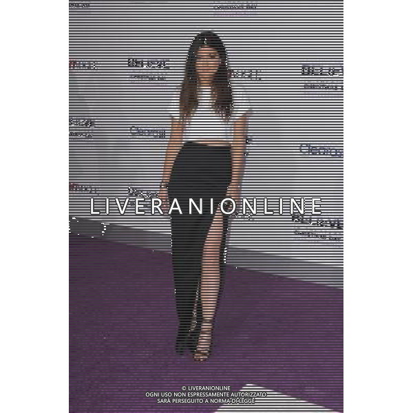 LOS ANGELES - DECEMBER 18: Kylie Jenner at \'Justin Bieber\'s Believe\' Premiere on December 18 2013 in Los Angeles, California. (Photo by Martin Sloan) AG ALDO LIVERANI SAS ONLY ITALY