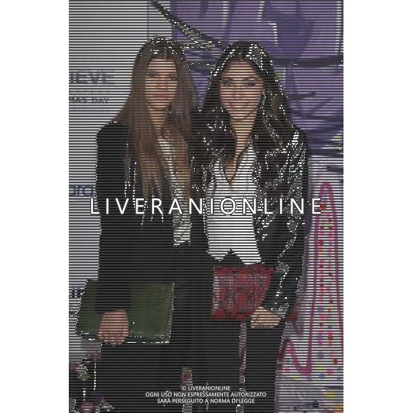 LOS ANGELES - DECEMBER 18: Madison Beer, Sofia Richie at \'Justin Bieber\'s Believe\' Premiere on December 18 2013 in Los Angeles, California. (Photo by Martin Sloan) AG ALDO LIVERANI SAS ONLY ITALY