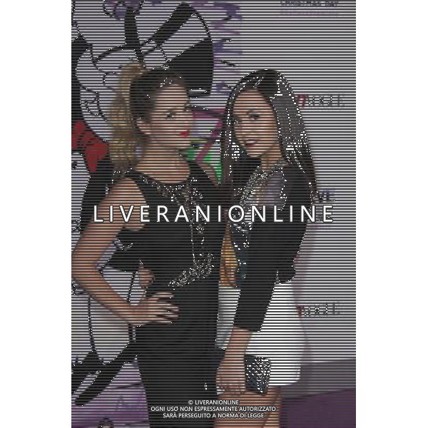 LOS ANGELES - DECEMBER 18: Megan Mace, Liz Mace at \'Justin Bieber\'s Believe\' Premiere on December 18 2013 in Los Angeles, California. (Photo by Martin Sloan) AG ALDO LIVERANI SAS ONLY ITALY