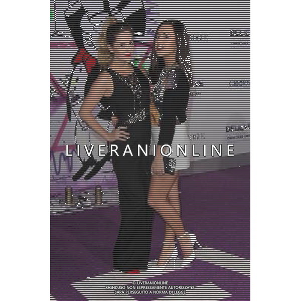 LOS ANGELES - DECEMBER 18: Megan Mace, Liz Mace at \'Justin Bieber\'s Believe\' Premiere on December 18 2013 in Los Angeles, California. (Photo by Martin Sloan) AG ALDO LIVERANI SAS ONLY ITALY