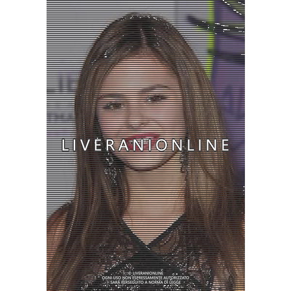 LOS ANGELES - DECEMBER 18: Jacquie Lee at \'Justin Bieber\'s Believe\' Premiere on December 18 2013 in Los Angeles, California. (Photo by Martin Sloan) AG ALDO LIVERANI SAS ONLY ITALY