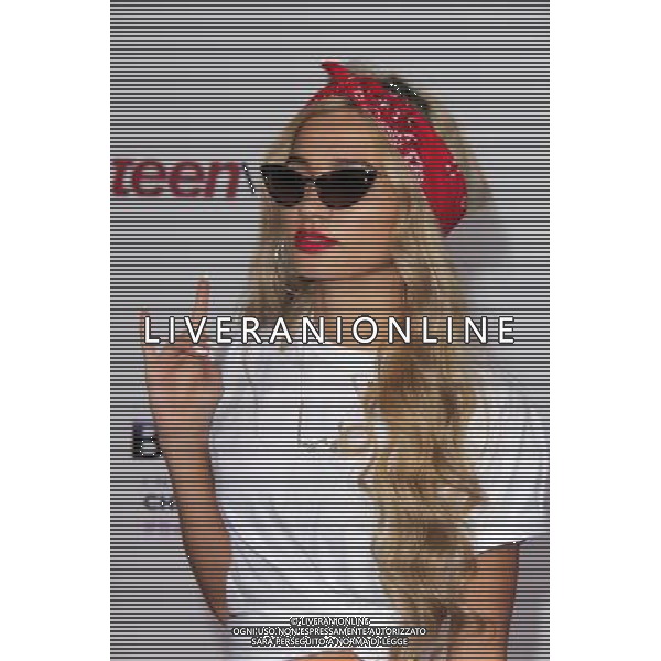 LOS ANGELES - DECEMBER 18: Pia Mia at \'Justin Bieber\'s Believe\' Premiere on December 18 2013 in Los Angeles, California. (Photo by Martin Sloan) AG ALDO LIVERANI SAS ONLY ITALY