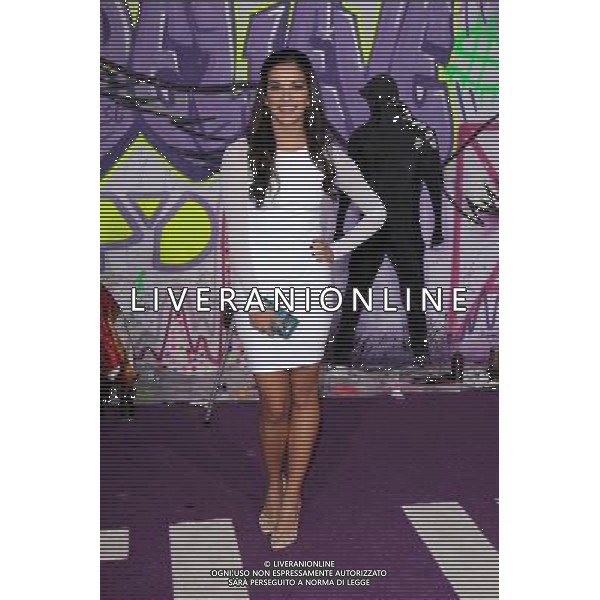 LOS ANGELES - DECEMBER 18: Ana Villafane at \'Justin Bieber\'s Believe\' Premiere on December 18 2013 in Los Angeles, California. (Photo by Martin Sloan) AG ALDO LIVERANI SAS ONLY ITALY