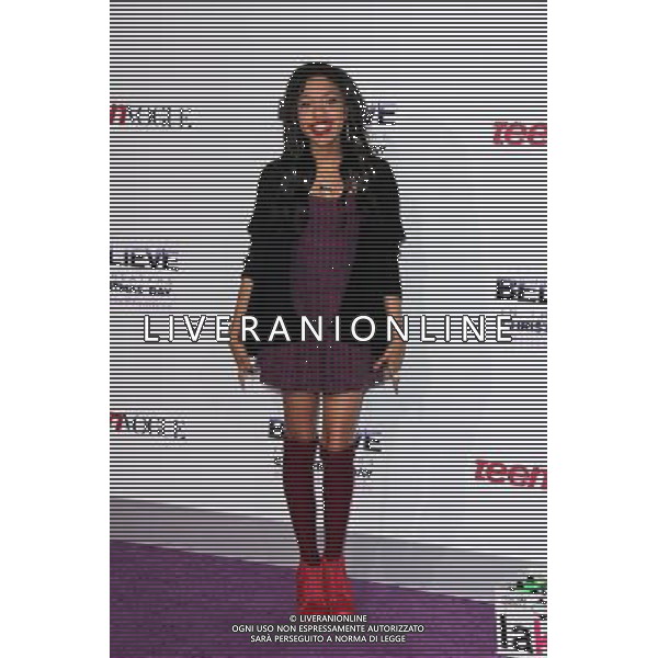 LOS ANGELES - DECEMBER 18: Teala Dunn at \'Justin Bieber\'s Believe\' Premiere on December 18 2013 in Los Angeles, California. (Photo by Martin Sloan) AG ALDO LIVERANI SAS ONLY ITALY