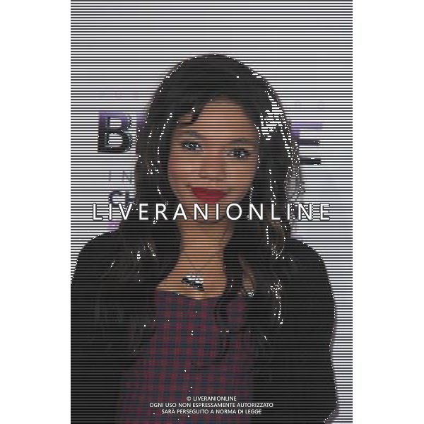 LOS ANGELES - DECEMBER 18: Teala Dunn at \'Justin Bieber\'s Believe\' Premiere on December 18 2013 in Los Angeles, California. (Photo by Martin Sloan) AG ALDO LIVERANI SAS ONLY ITALY