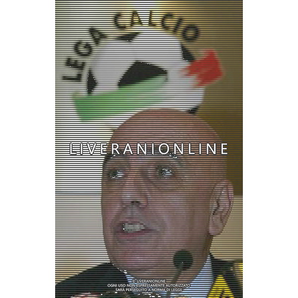 Milano 05/11/2004 assemblea lega calcio per elezioni del presidente nella foto galliani adriano ph emilio andreoli/agenzia aldo liverani