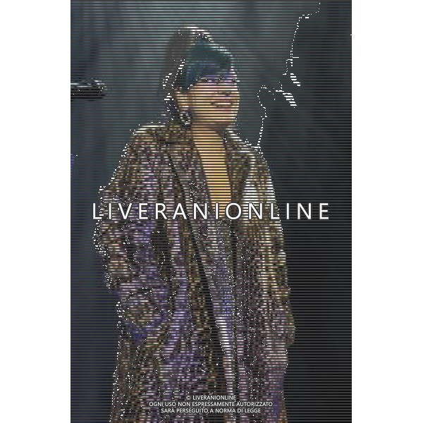 Lilly Allen plays the Under One Roof Charity Concert on 19/12/2013 at Hammersmith Eventim Apollo, London. Persons pictured: Lilly Allen. ©PHOTOHSOT/AGENZIA ALDO LIVERANI SAS - ITALY ONLY - EDITORIAL USE ONLY