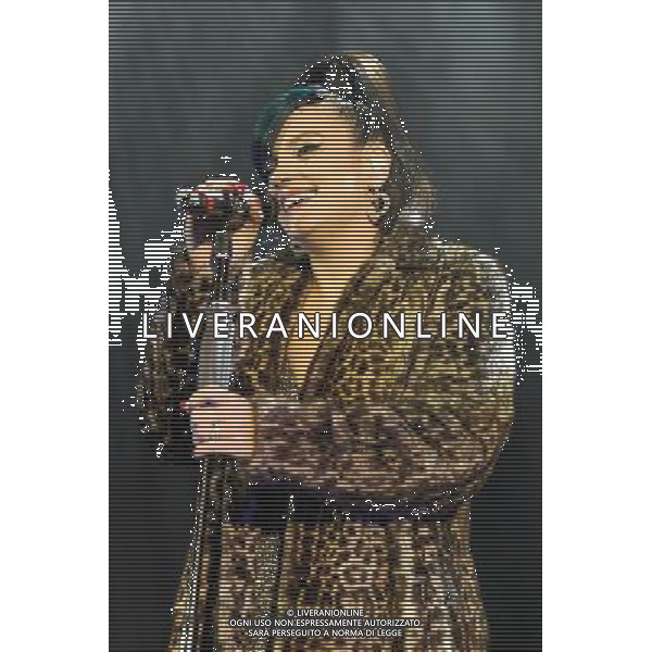 Lilly Allen plays the Under One Roof Charity Concert on 19/12/2013 at Hammersmith Eventim Apollo, London. Persons pictured: Lilly Allen. ©PHOTOHSOT/AGENZIA ALDO LIVERANI SAS - ITALY ONLY - EDITORIAL USE ONLY
