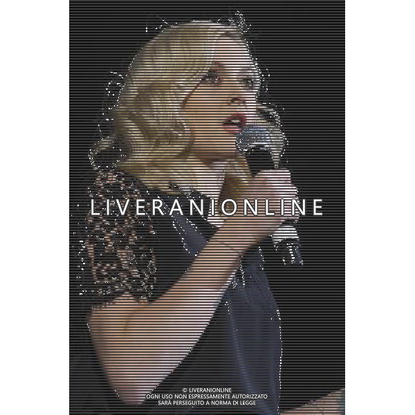 Fearne Cotton hosts the Under One Roof Charity Concert on 19/12/2013 at Hammersmith Eventim Apollo, London. The show will raise funds for Kids Company, which works with vulnerable children and young people in London and Bristol. Persons pictured: Fearne Cotton. ©PHOTOHSOT/AGENZIA ALDO LIVERANI SAS - ITALY ONLY - EDITORIAL USE ONLY