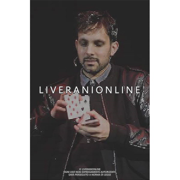 Dynamo play the Under One Roof Charity Concert on 19/12/2013 at Hammersmith Eventim Apollo, London. The show will raise funds for Kids Company, which works with vulnerable children and young people in London and Bristol. Persons pictured: Dynamo, Steven Frayne . ©PHOTOHSOT/AGENZIA ALDO LIVERANI SAS - ITALY ONLY - EDITORIAL USE ONLY