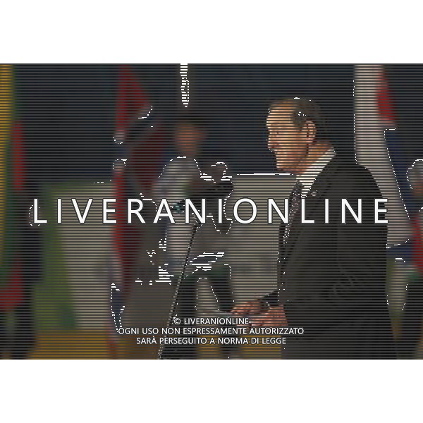 (131222) -- TRENTO, Dec. 22, 2013 () -- President of the International University Sports Federation (FISU) Claude-Louis Gallien delivers a speech during the closing ceremony of the 26th Winter Universiade in Trento, Italy, Dec. 21, 2013. (/Bai Xuefei) ©PHOTOSHOT/AGENZIA ALDO LIVERANI SAS - ITALY ONLY - EDITORIAL USE ONLY