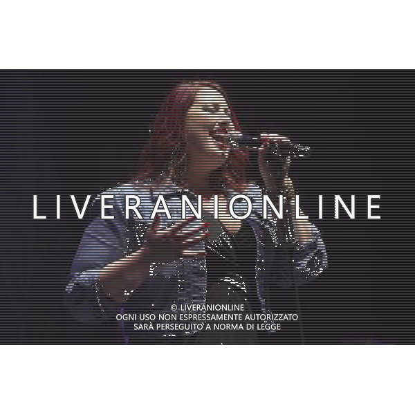 American singer Jessica Clemmons performs at Manchester Arena, Manchester, England, 22nd December 2013. AG ALDO LIVERANI SAS ONLY ITALY
