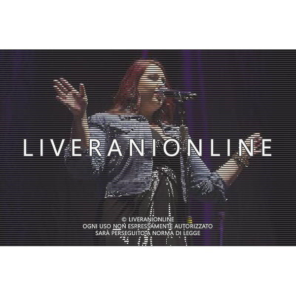 American singer Jessica Clemmons performs at Manchester Arena, Manchester, England, 22nd December 2013. AG ALDO LIVERANI SAS ONLY ITALY