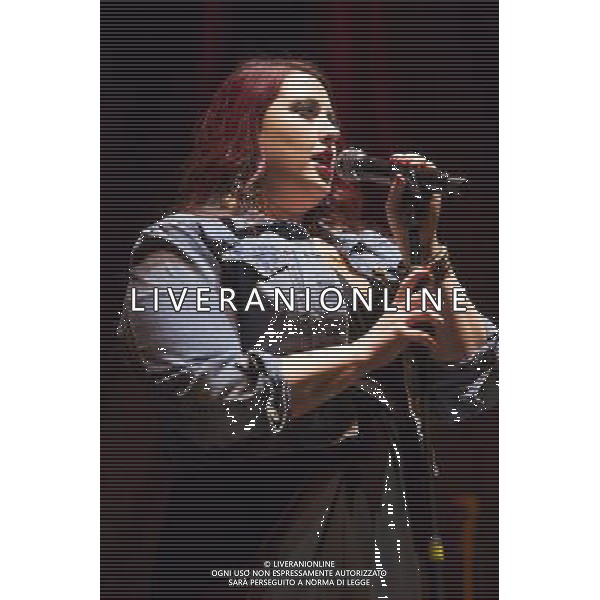 American singer Jessica Clemmons performs at Manchester Arena, Manchester, England, 22nd December 2013. AG ALDO LIVERANI SAS ONLY ITALY