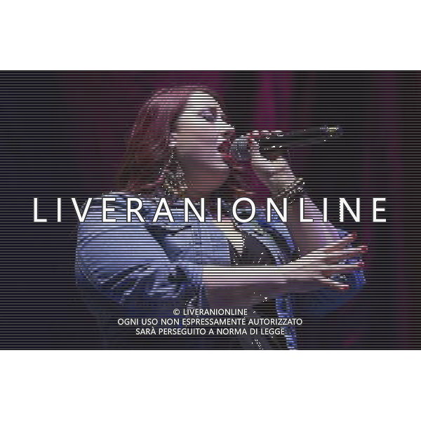 American singer Jessica Clemmons performs at Manchester Arena, Manchester, England, 22nd December 2013. AG ALDO LIVERANI SAS ONLY ITALY