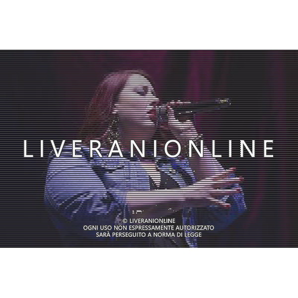 American singer Jessica Clemmons performs at Manchester Arena, Manchester, England, 22nd December 2013. AG ALDO LIVERANI SAS ONLY ITALY