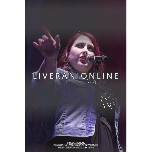 American singer Jessica Clemmons performs at Manchester Arena, Manchester, England, 22nd December 2013. AG ALDO LIVERANI SAS ONLY ITALY