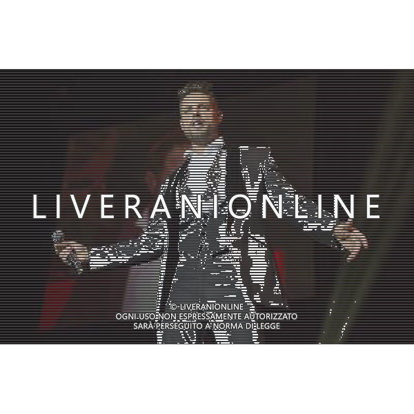 Keith Duffy of Irish boy band Boyzone performs at Manchester Arena on the last night of their BZ20 tour, 22nd December 2013. AG ALDO LIVERANI SAS ONLY ITALY