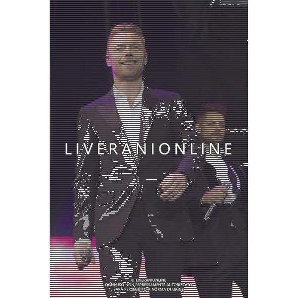 Ronan Keating of Irish boy band Boyzone performs at Manchester Arena on the last night of their BZ20 tour, 22nd December 2013. AG ALDO LIVERANI SAS ONLY ITALY