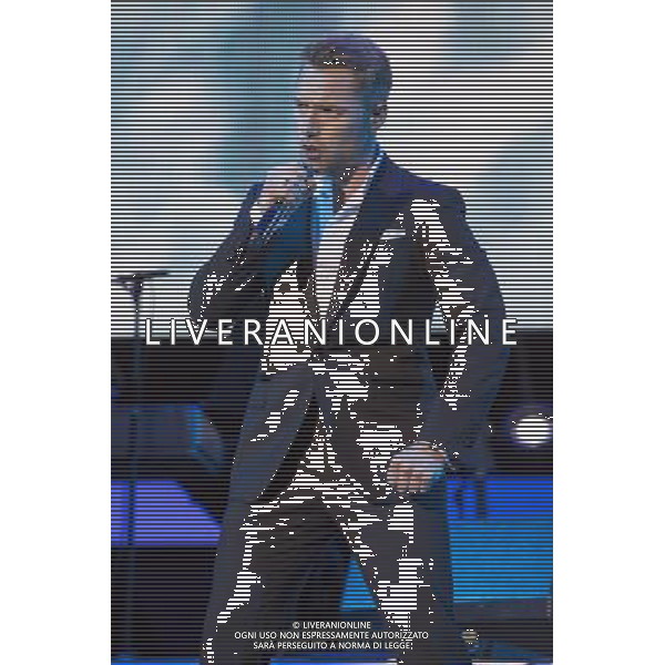 Ronan Keating of Irish boy band Boyzone performs at Manchester Arena on the last night of their BZ20 tour, 22nd December 2013. AG ALDO LIVERANI SAS ONLY ITALY