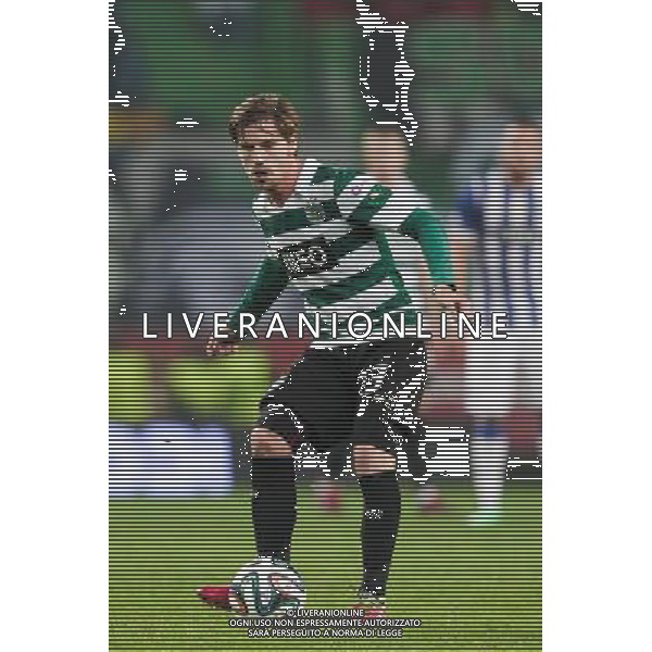 Adrien Silva - 29.12.2013 - Sporting / Porto - Coupe de la Ligue 2013/2014 Photo : Carlos Rodrigues / Icon Sport AG ALDO LIVERANI SAS ONLY ITALY