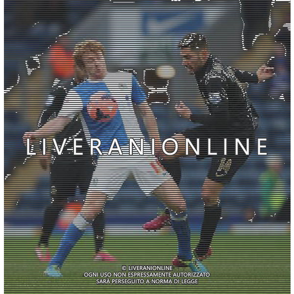 CHRIS TAYLOR \' JAVI GARCIA BLACKBURN ROVERS V MANCHESTER CITY BLACKBURN ROVERS V MANCHESTER CITY BUDWEISER FA CUP 3RD ROUND EWOOD PARK, BLACKBURN, ENGLAND 04 January 2014 GAT77256 WARNING! This Photograph May Only Be Used For Newspaper And/Or Magazine Editorial Purposes. May Not Be Used For Publications Involving 1 player, 1 Club Or 1 Competition Without Written Authorisation From Football DataCo Ltd. For Any Queries, Please Contact Football DataCo Ltd on +44 (0) 207 864 9121