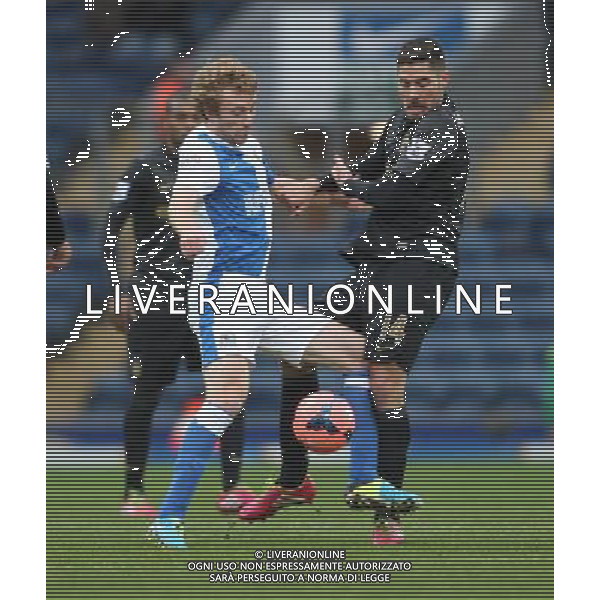 CHRIS TAYLOR \' JAVI GARCIA BLACKBURN ROVERS V MANCHESTER CITY BLACKBURN ROVERS V MANCHESTER CITY BUDWEISER FA CUP 3RD ROUND EWOOD PARK, BLACKBURN, ENGLAND 04 January 2014 GAT77255 WARNING! This Photograph May Only Be Used For Newspaper And/Or Magazine Editorial Purposes. May Not Be Used For Publications Involving 1 player, 1 Club Or 1 Competition Without Written Authorisation From Football DataCo Ltd. For Any Queries, Please Contact Football DataCo Ltd on +44 (0) 207 864 9121