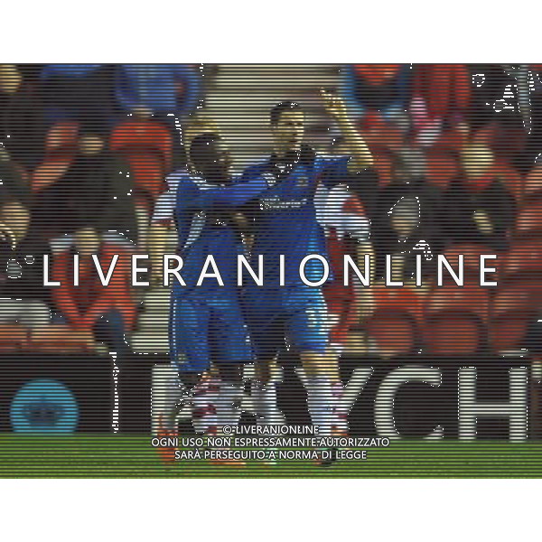 NICK PROSCHWITZ CELEBRATES GOAL MIDDLESBROUGH FC V HULL CITY FC MIDDLESBROUGH FC V HULL CITY FC RIVERSIDE STADIUM, MIDDLESBROUGH, ENGLAND 04 January 2014 GAT77277 FA CUP 3RD ROUND 4/01/2014 WARNING! This Photograph May Only Be Used For Newspaper And/Or Magazine Editorial Purposes. May Not Be Used For Publications Involving 1 player, 1 Club Or 1 Competition Without Written Authorisation From Football DataCo Ltd. For Any Queries, Please Contact Football DataCo Ltd on +44 (0) 207 864 9121 AG ALDO LIVERANI SAS ONLY ITALY