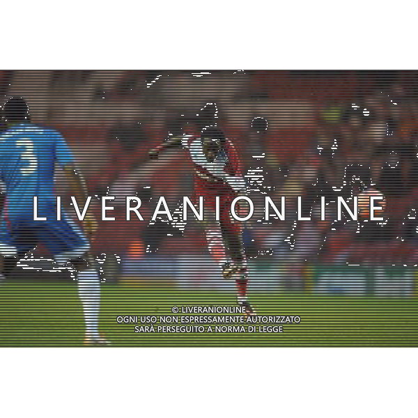 MARVIN EMNES TAKES SHOT MIDDLESBROUGH FC V HULL CITY FC MIDDLESBROUGH FC V HULL CITY FC RIVERSIDE STADIUM, MIDDLESBROUGH, ENGLAND 04 January 2014 GAT77273 FA CUP 3RD ROUND 4/01/2014 WARNING! This Photograph May Only Be Used For Newspaper And/Or Magazine Editorial Purposes. May Not Be Used For Publications Involving 1 player, 1 Club Or 1 Competition Without Written Authorisation From Football DataCo Ltd. For Any Queries, Please Contact Football DataCo Ltd on +44 (0) 207 864 9121 AG ALDO LIVERANI SAS ONLY ITALY
