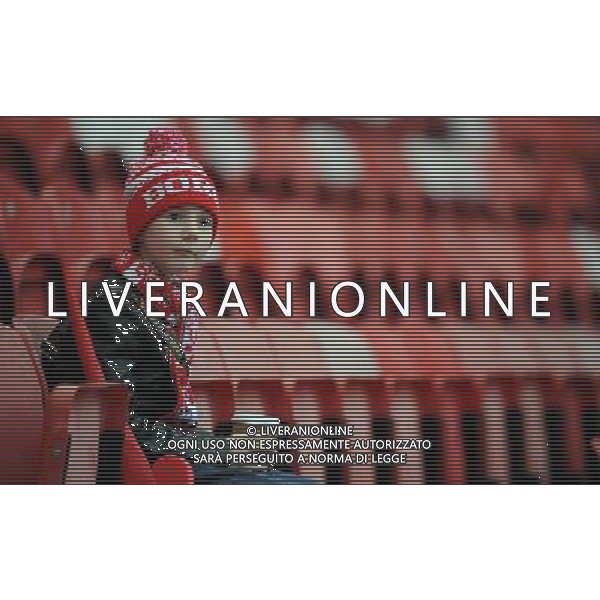 YOUNG BORO FAN AND EMPTY SEATS MIDDLESBROUGH FC V HULL CITY FC MIDDLESBROUGH FC V HULL CITY FC RIVERSIDE STADIUM, MIDDLESBROUGH, ENGLAND 04 January 2014 GAT77247 FA CUP 3RD ROUND 4/01/2014 WARNING! This Photograph May Only Be Used For Newspaper And/Or Magazine Editorial Purposes. May Not Be Used For Publications Involving 1 player, 1 Club Or 1 Competition Without Written Authorisation From Football DataCo Ltd. For Any Queries, Please Contact Football DataCo Ltd on +44 (0) 207 864 9121 AG ALDO LIVERANI SAS ONLY ITALY